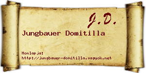 Jungbauer Domitilla névjegykártya